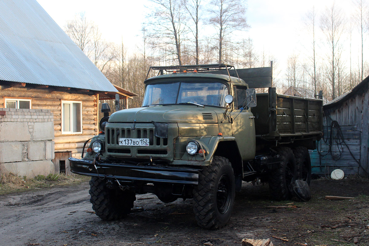 Рязанская область, № К 137 ВО 152 — ЗИЛ-131 (общая модель)