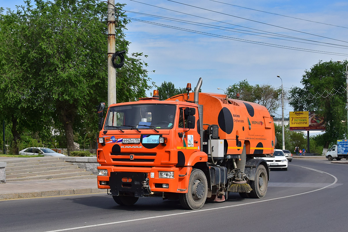 Волгоградская область, № В 443 УС 134 — КамАЗ-53605-L4(19)