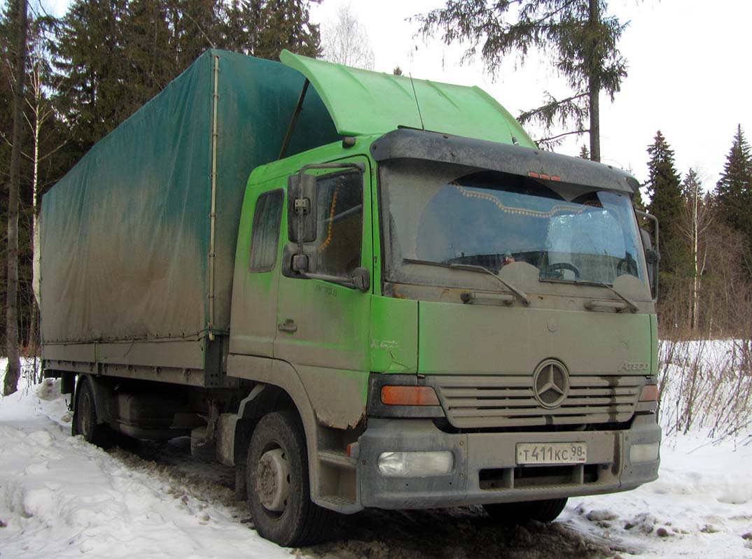 Удмуртия, № Т 411 КС 98 — Mercedes-Benz Atego 1223