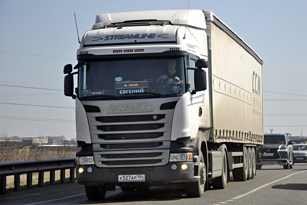 Новосибирская область, № К 527 АР 154 — Scania ('2013) R440