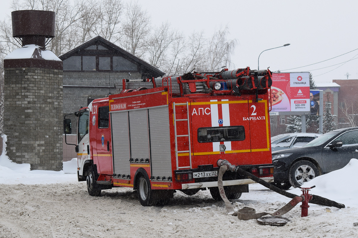 Алтайский край, № 121 — Isuzu NPR75 [Z7X]
