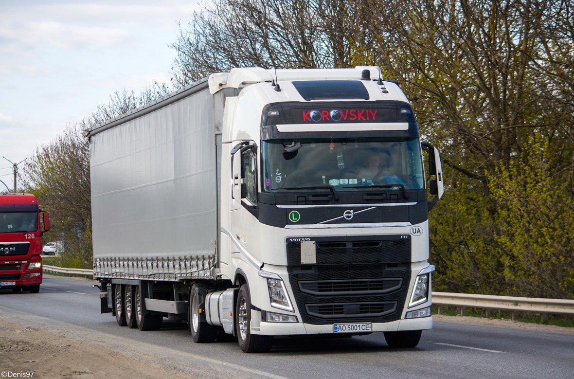 Закарпатская область, № АО 5001 СЕ — Volvo ('2012) FH.500
