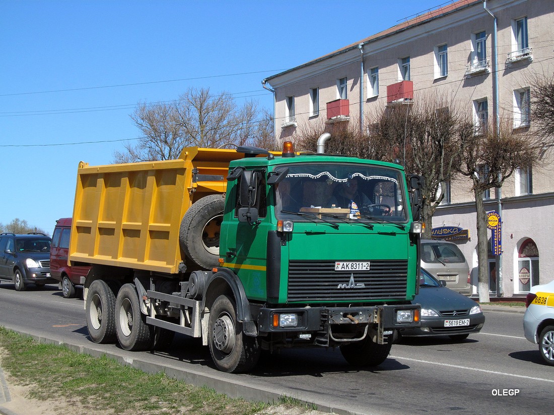 Витебская область, № АК 8311-2 — МАЗ-5516 (общая модель)