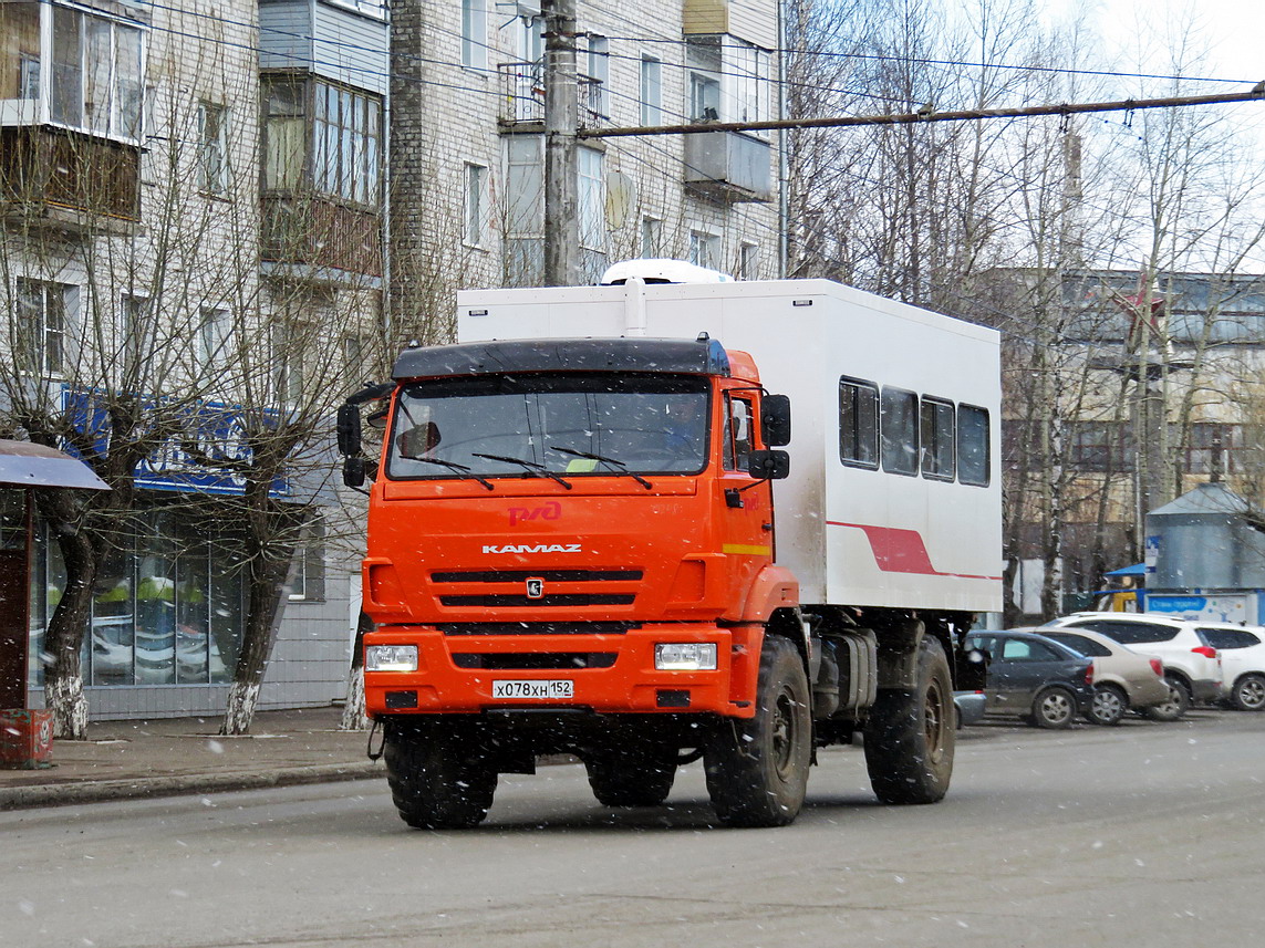 Кировская область, № Х 078 ХН 152 — КамАЗ-43502-D5(66)