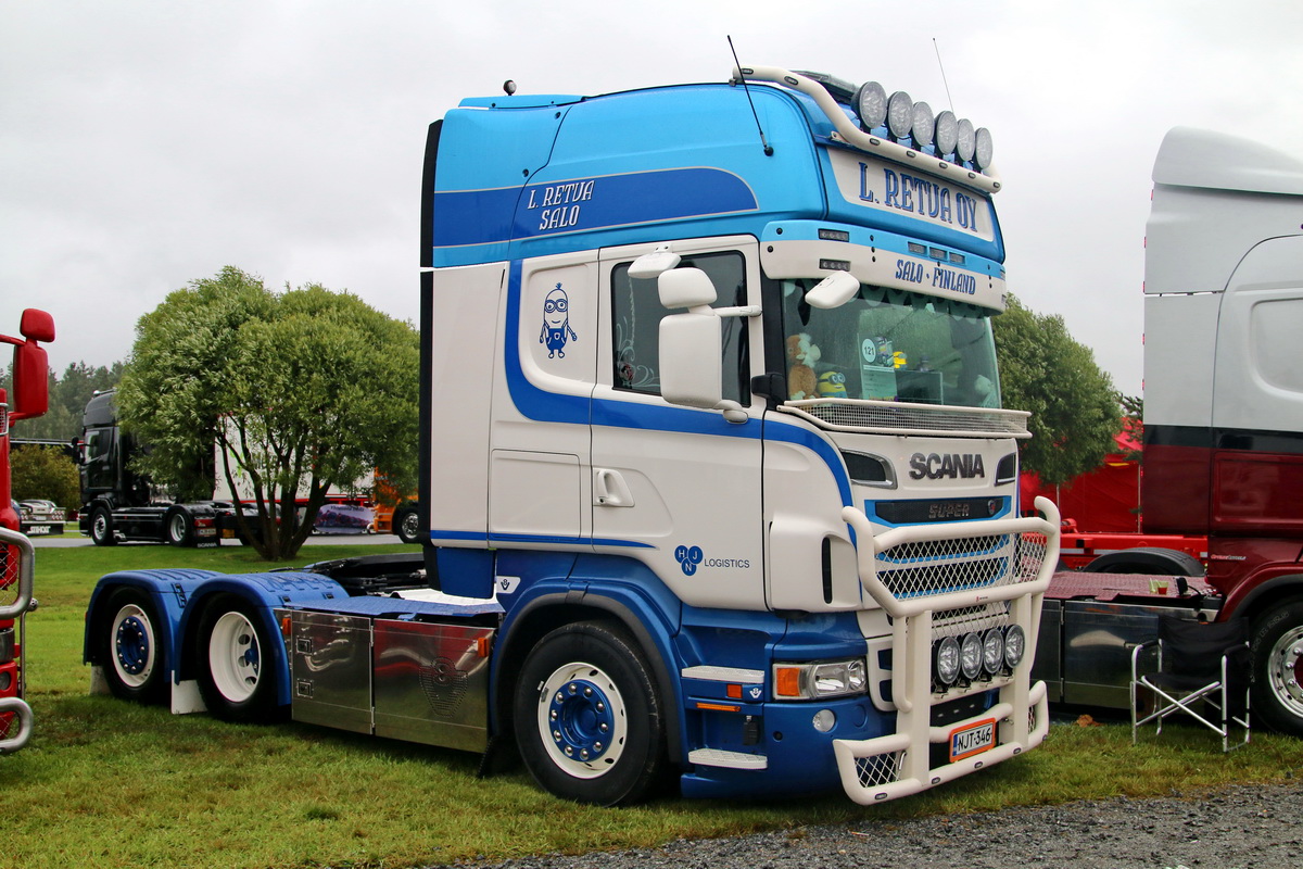 Финляндия, № NJT-346 — Scania ('2009-2011, общая модель)