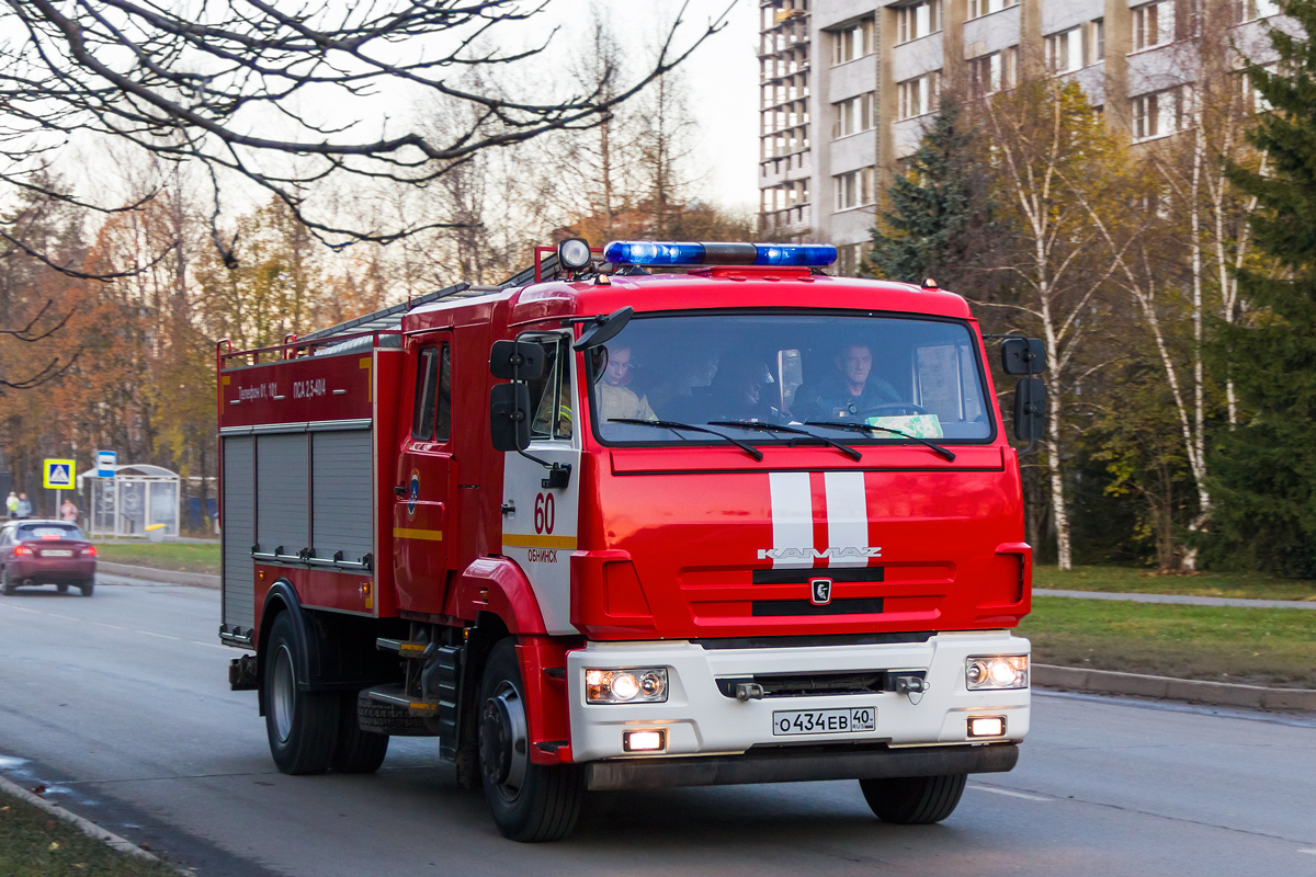 Калужская область, № О 434 ЕВ 40 — КамАЗ-43253-R4(28)