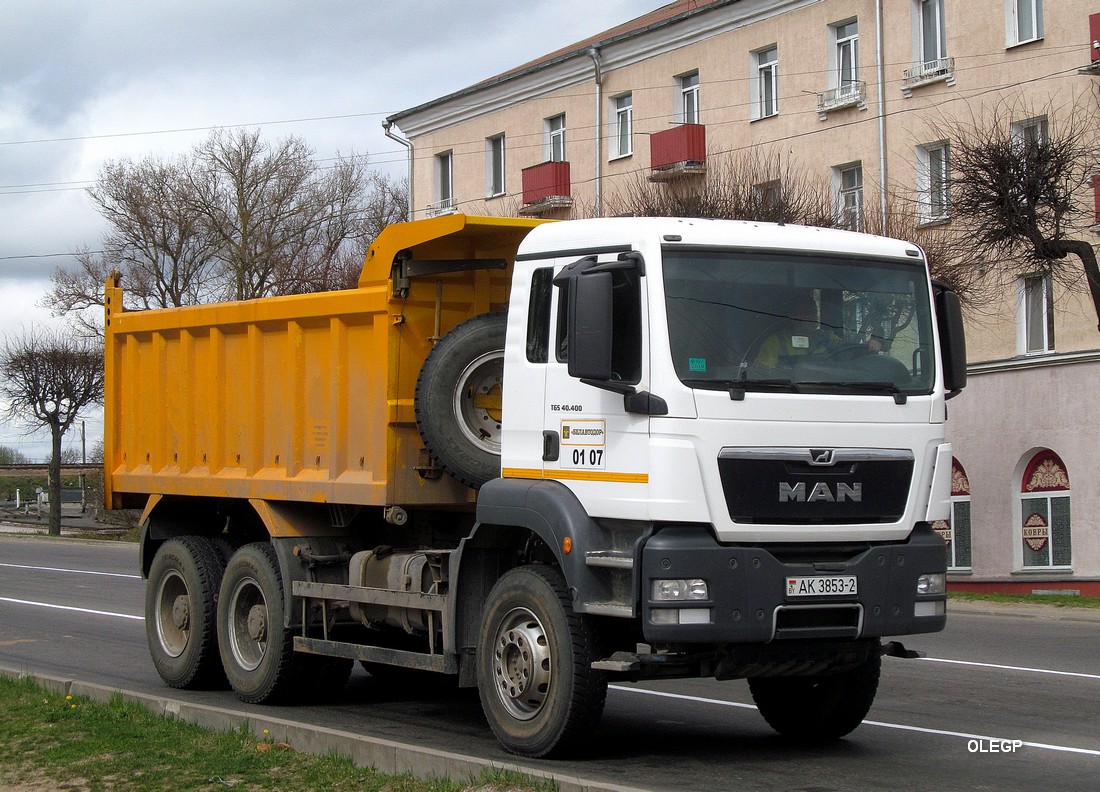 Витебская область, № АК 3853-2 — MAN TGS 40.400