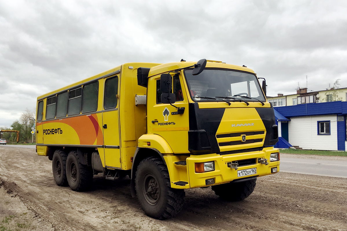 Самарская область, № Х 172 ХУ 163 — КамАЗ-5350-42