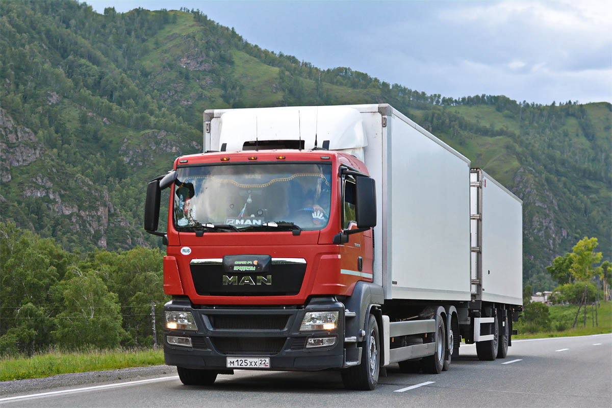 Алтайский край, № М 125 ХХ 22 — MAN TGS 26.360