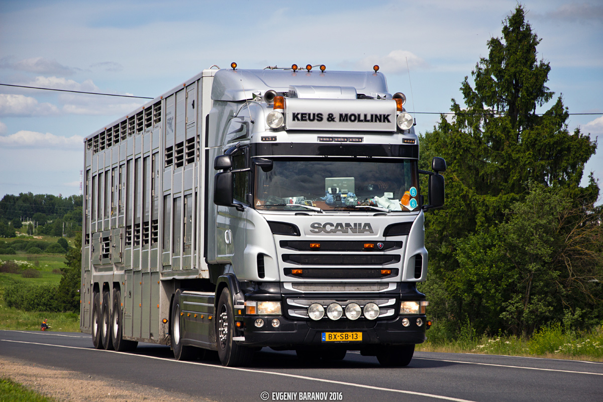 Нидерланды, № BX-SB-13 — Scania ('2009-2011, общая модель)