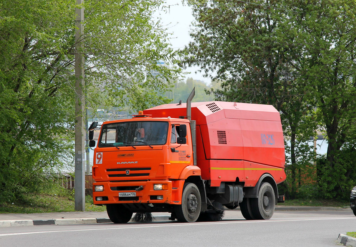 Воронежская область, № Т 686 АМ 136 — КамАЗ-53605-L4(19)