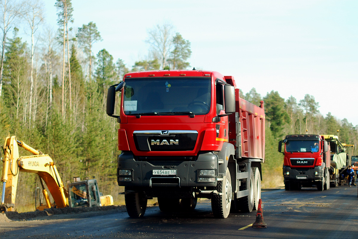 Ямало-Ненецкий автоном.округ, № У 654 ВЕ 55 — MAN TGS 40.400