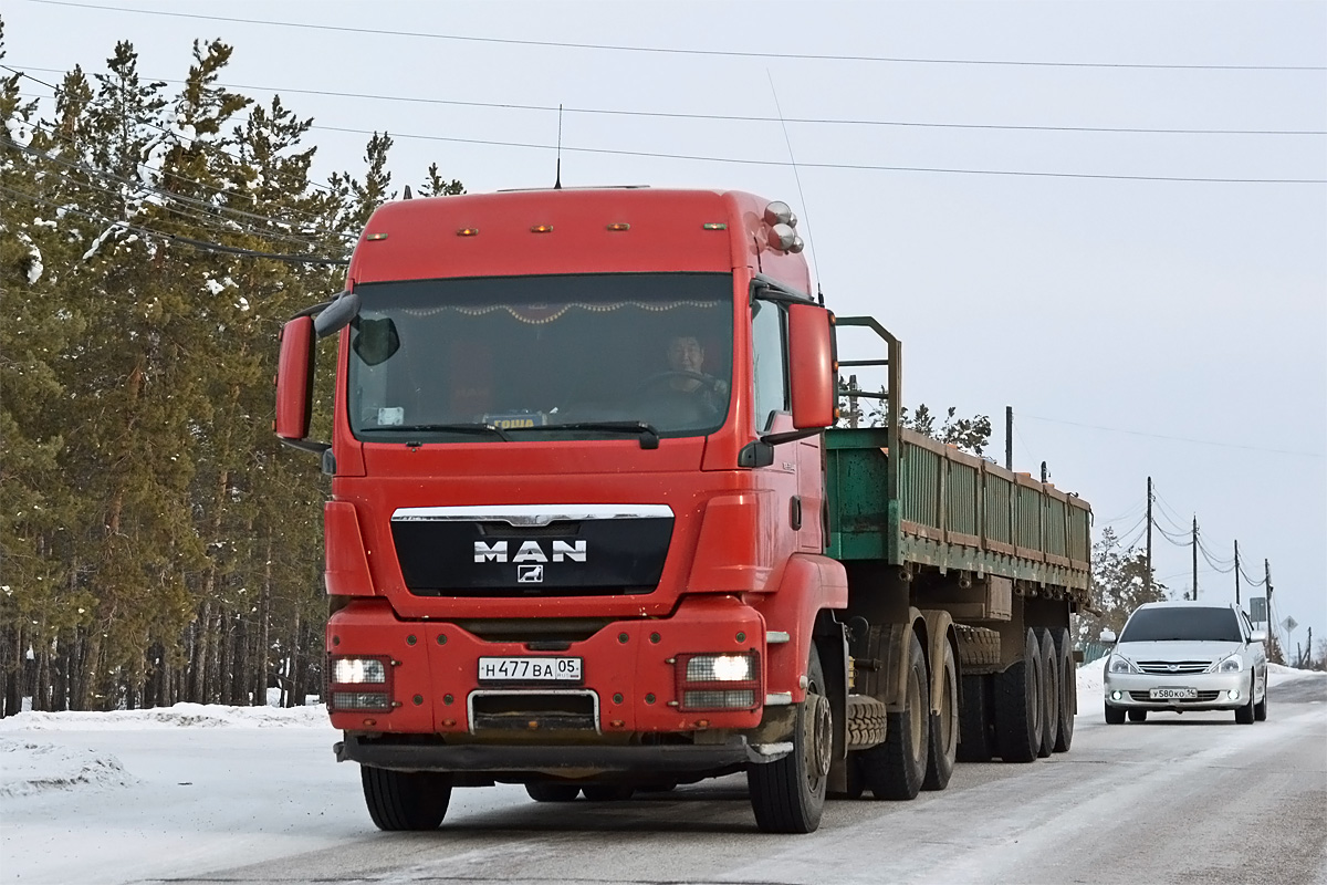 Саха (Якутия), № Н 477 ВА 05 — MAN TGS 33.440