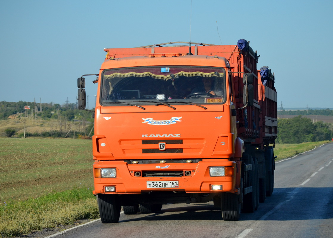 Ростовская область, № Х 362 НМ 161 — КамАЗ-65115-N3(78)