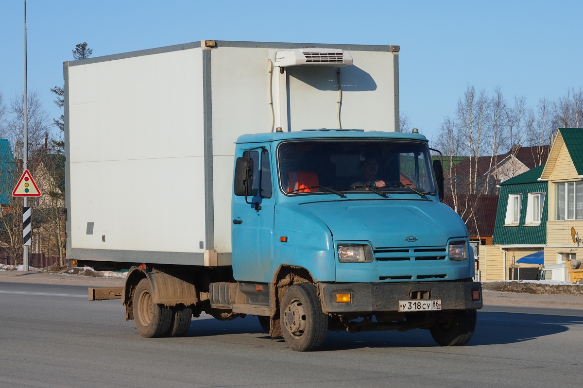 Ханты-Мансийский автоном.округ, № У 318 СУ 86 — ЗИЛ-5301B2 "Бычок"