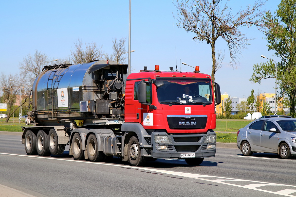 Санкт-Петербург, № В 893 РН 178 — MAN TGS 26.400