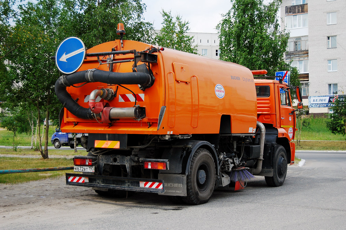 Ямало-Ненецкий автоном.округ, № К 672 ВТ 197 — КамАЗ-53605-D3(97)