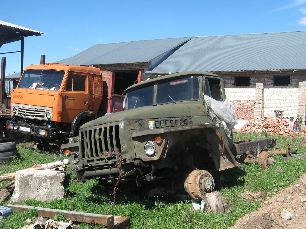 Тверская область, № (69) Б/Н 0117 — Урал-4320 / 5557 (общая модель)