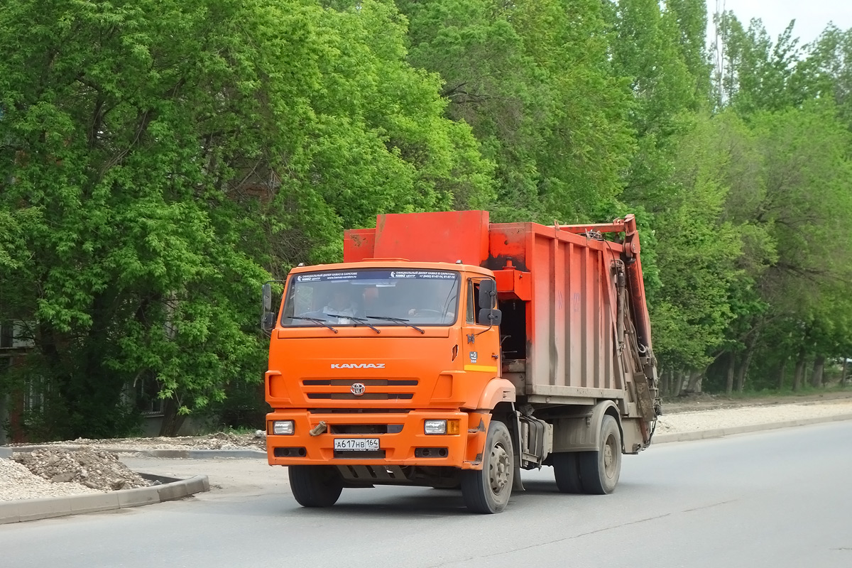 Саратовская область, № А 617 НВ 164 — КамАЗ-53605-L4(19)