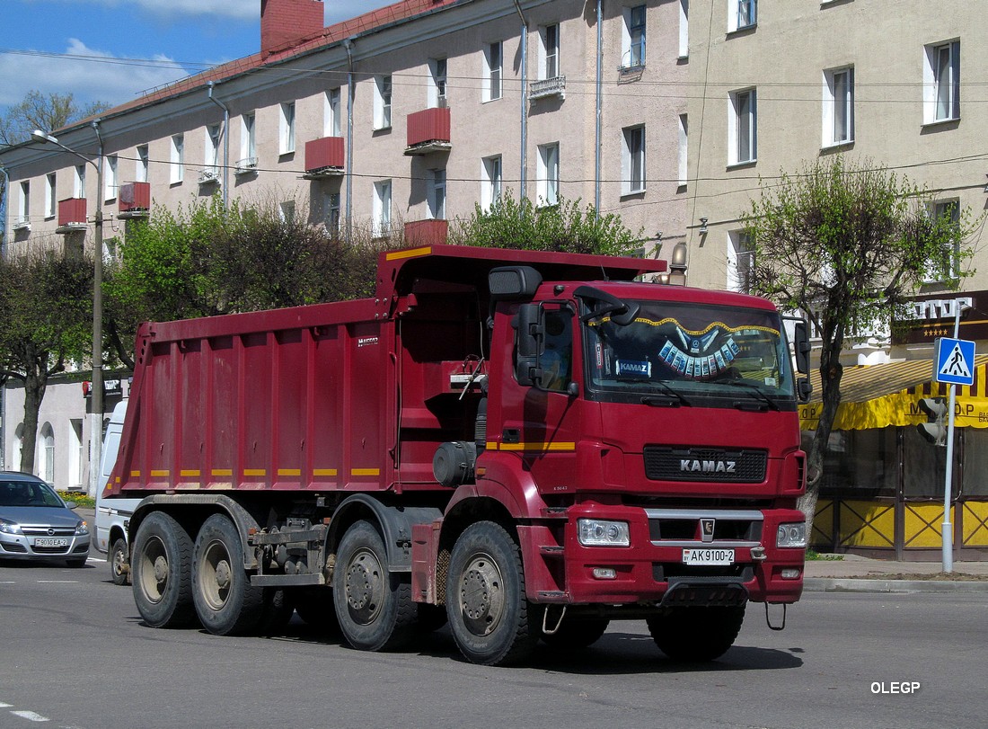 Витебская область, № АК 9100-2 — КамАЗ-65801-T5(68)
