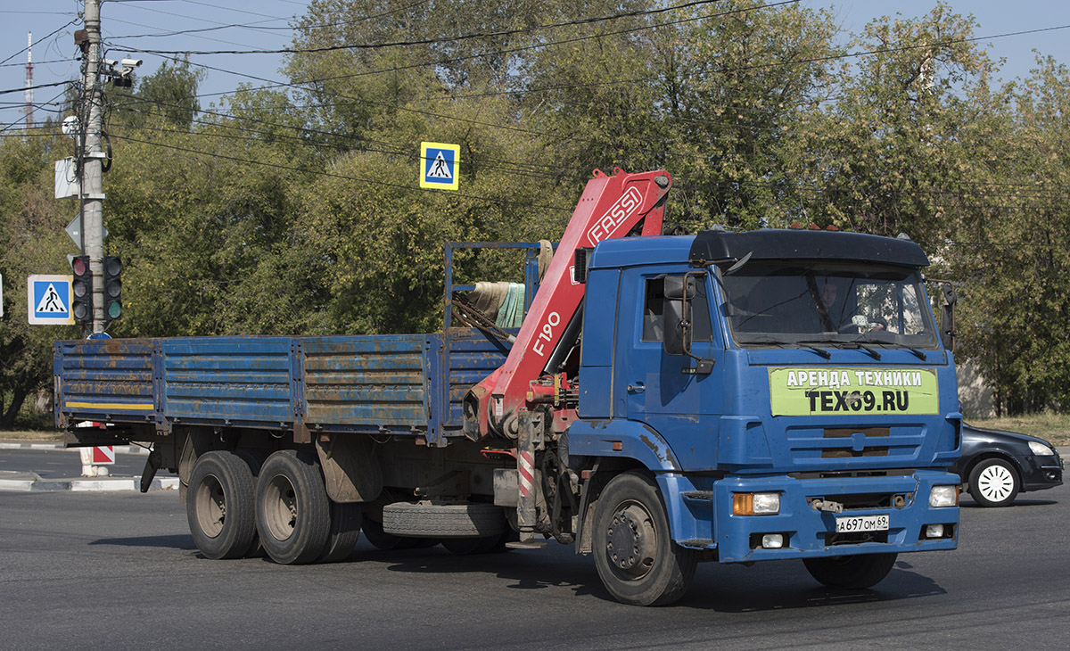 Тверская область, № А 697 ОМ 69 — КамАЗ-65117-N3(78)