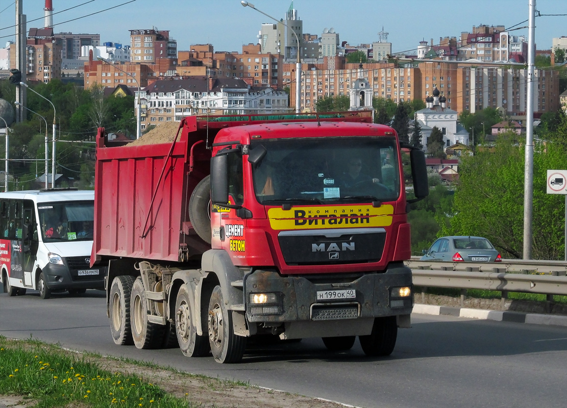 Калужская область, № Н 199 ОК 40 — MAN TGS 41.390