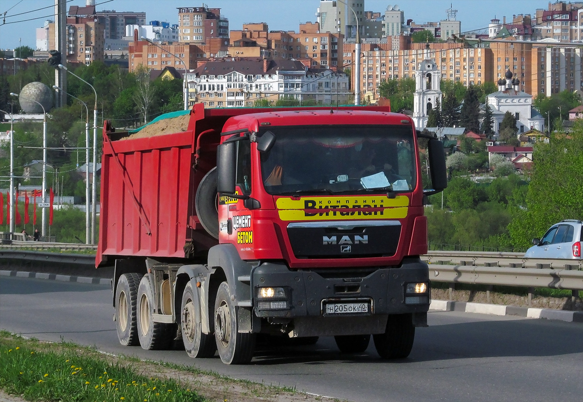 Калужская область, № Н 205 ОК 40 — MAN TGS 41.390