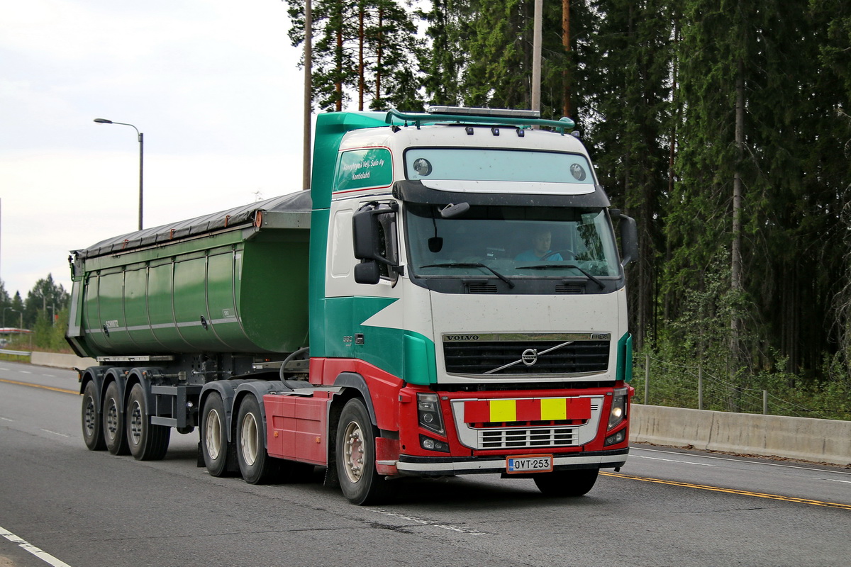 Финляндия, № OVT-253 — Volvo ('2008) FH16.580