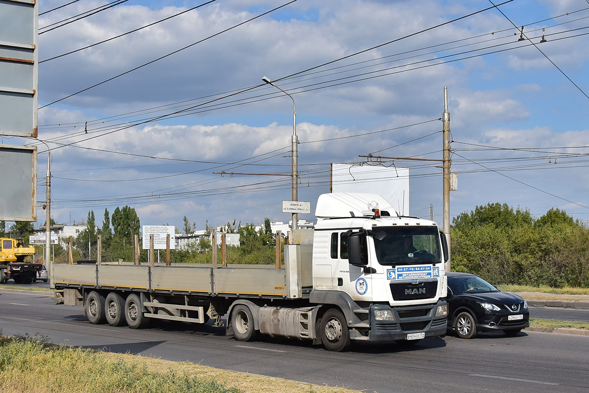 Волгоградская область, № В 404 ЕВ 134 — MAN TGS 19.400