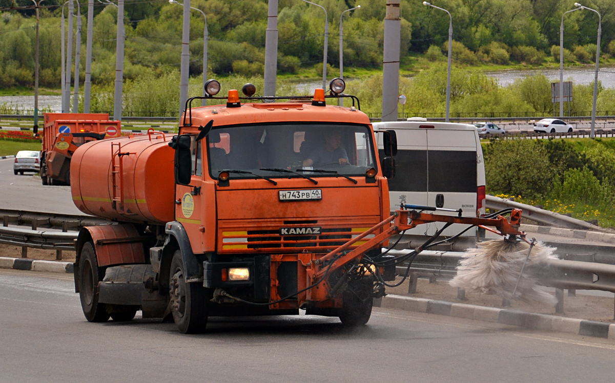 Калужская область, № Н 743 РВ 40 — КамАЗ-43253-A3(96)