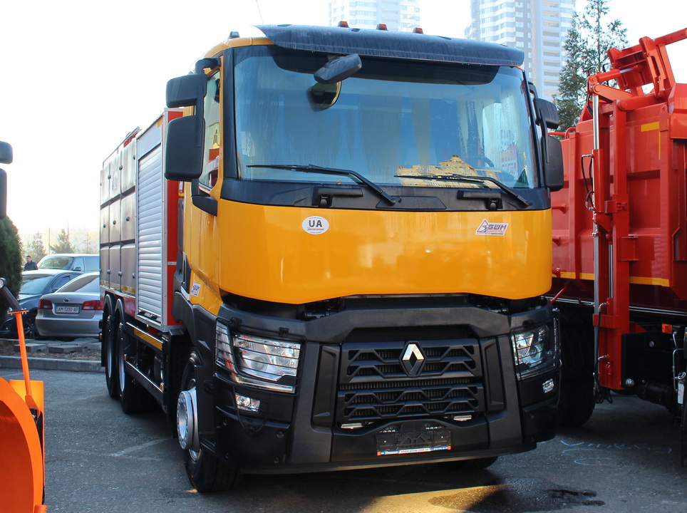 Киев, № (UA11) Б/Н 0037 — Renault T-Series ('2013); Киев — Международная специализированная выставка «КоммунТех‑2018"