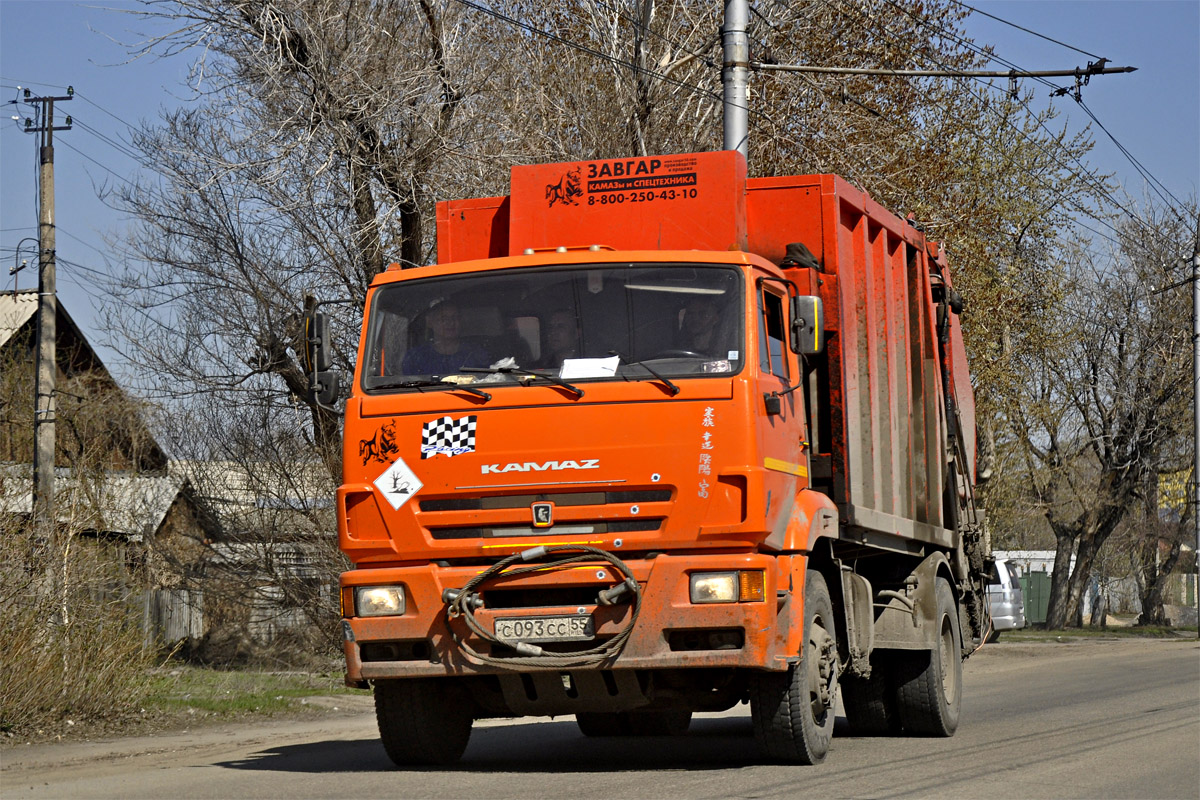 Алтайский край, № С 093 СС 55 — КамАЗ-53605-L4(19)