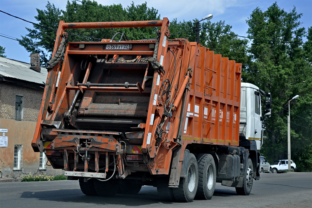 Алтайский край, № О 369 ХТ 22 — МАЗ-6312B5