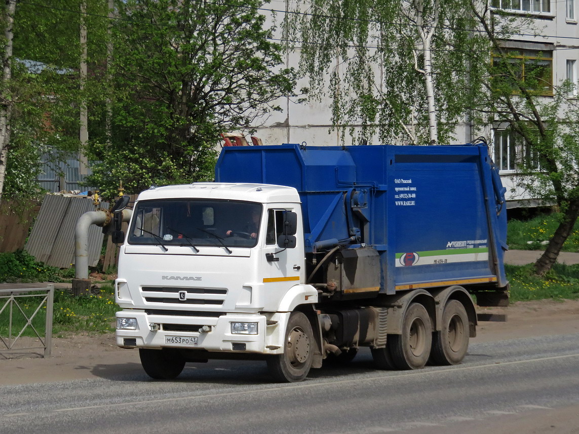 Кировская область, № М 653 РО 43 — КамАЗ-65115-A5(48)