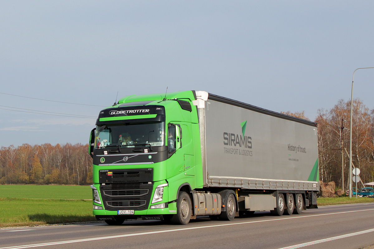 Литва, № JOV 104 — Volvo ('2012) FH.460