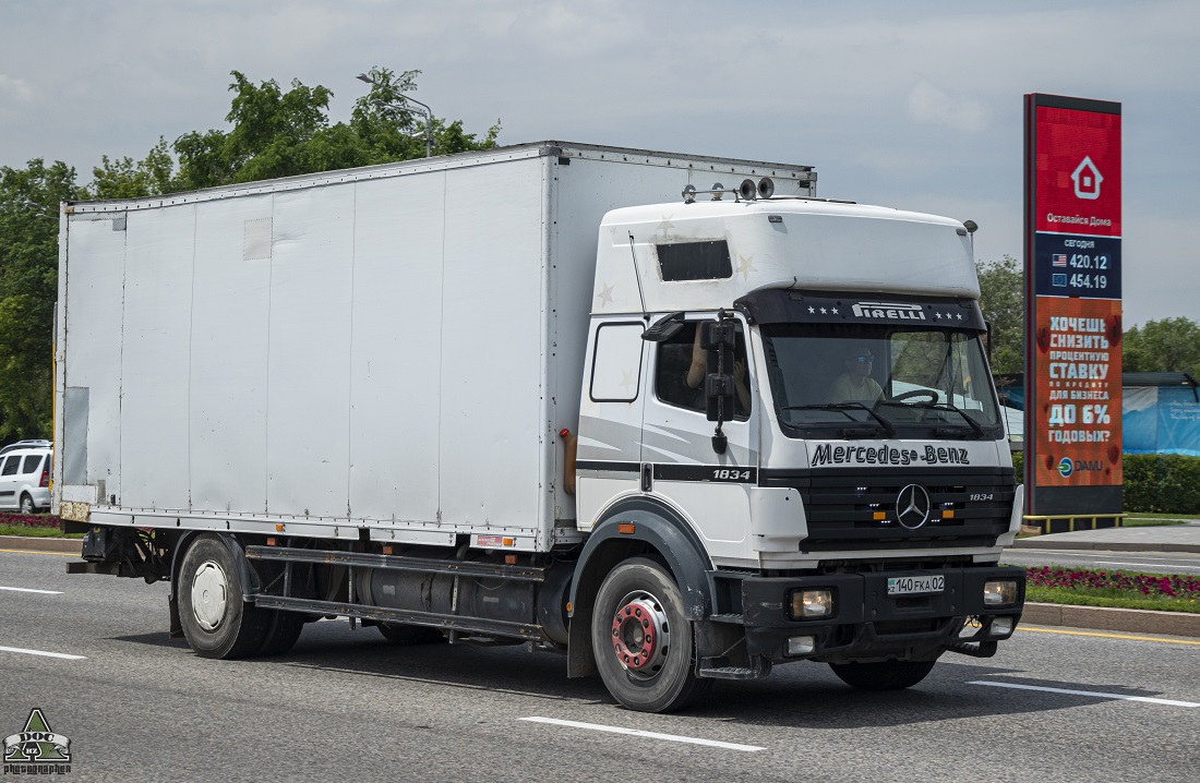 Алматы, № 140 FKA 02 — Mercedes-Benz SK 1834