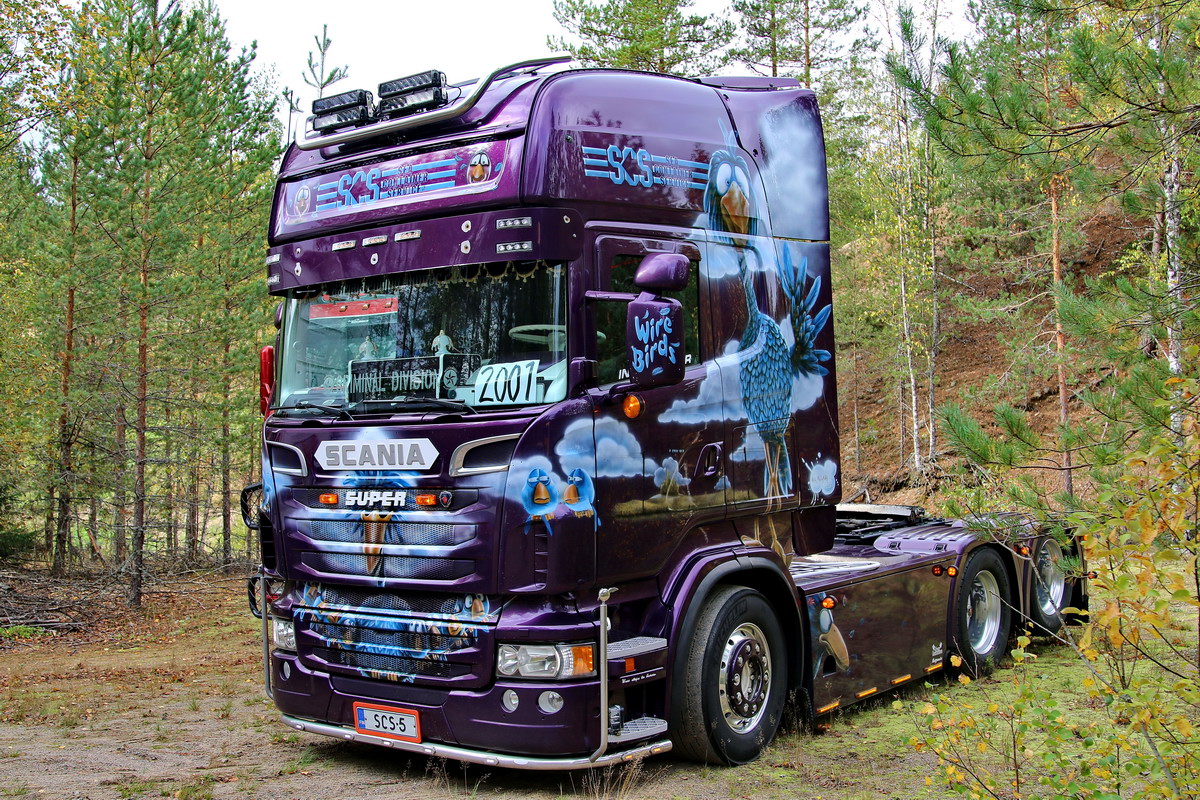 Финляндия, № SCS-5 — Scania ('2009) R560