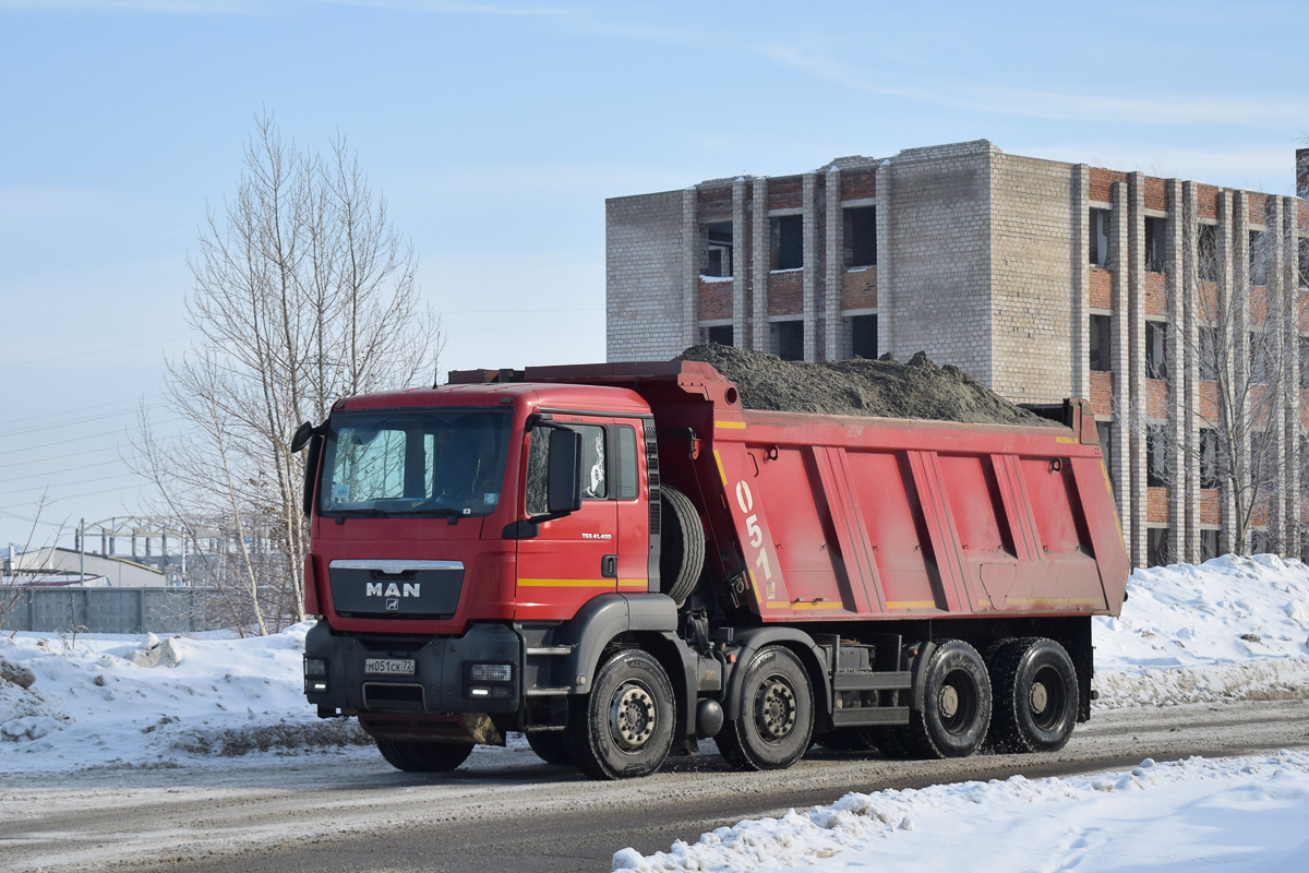 Алтайский край, № М 051 СК 72 — MAN TGS 41.400