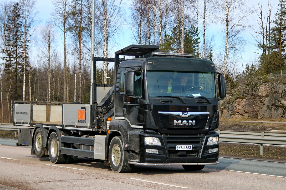 Финляндия, № KSU-853 — MAN TGS Euro 6 II (Общая модель)