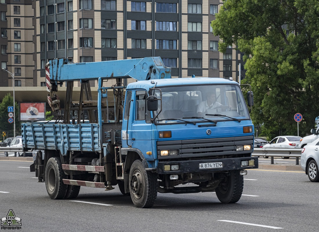Алматы, № A 874 YEN — Dongfeng EQ (общая модель)