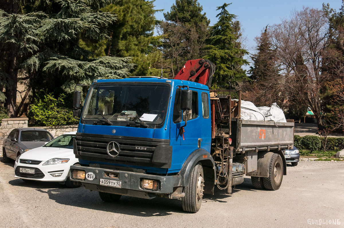 Севастополь, № А 059 ТУ 92 — Mercedes-Benz SK 1424