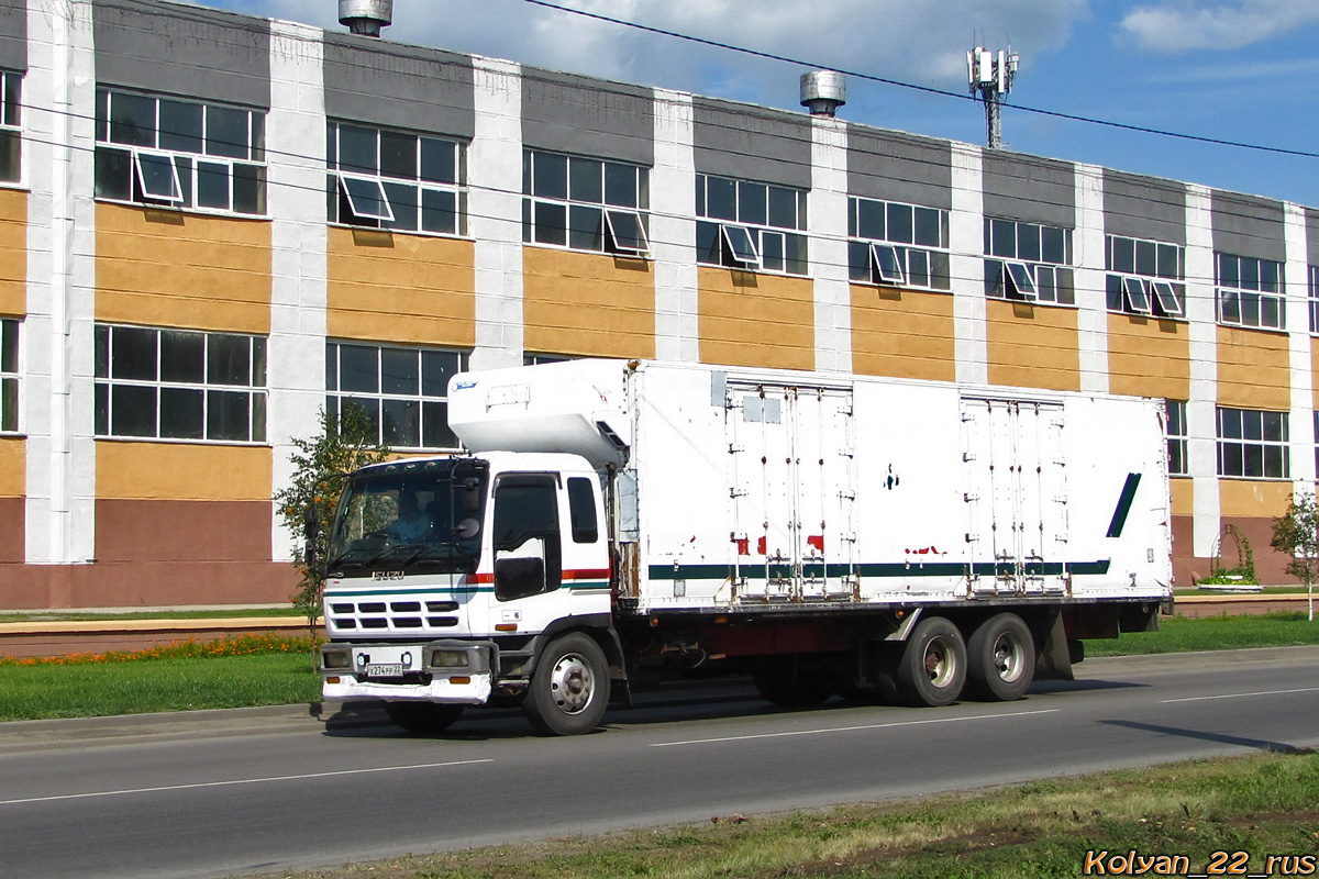 Алтайский край, № Х 274 РР 22 — Isuzu Giga (общая модель)