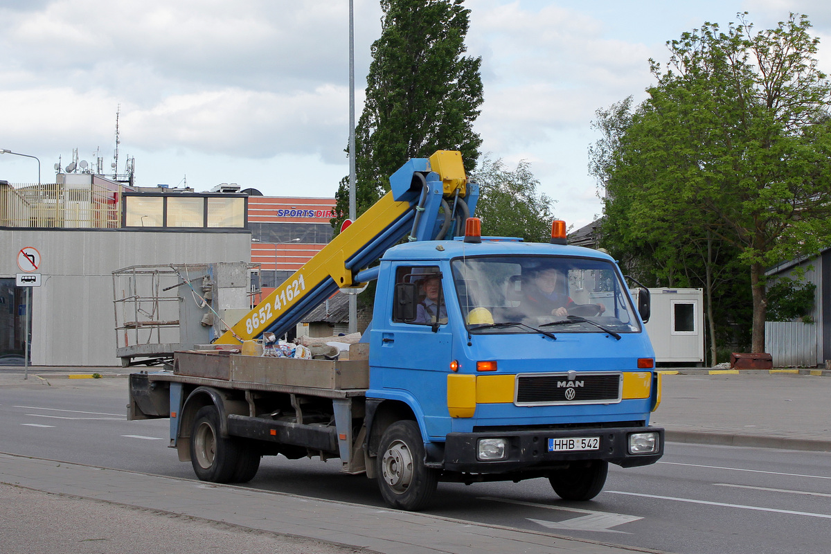 Литва, № HHB 542 — VW-MAN G90