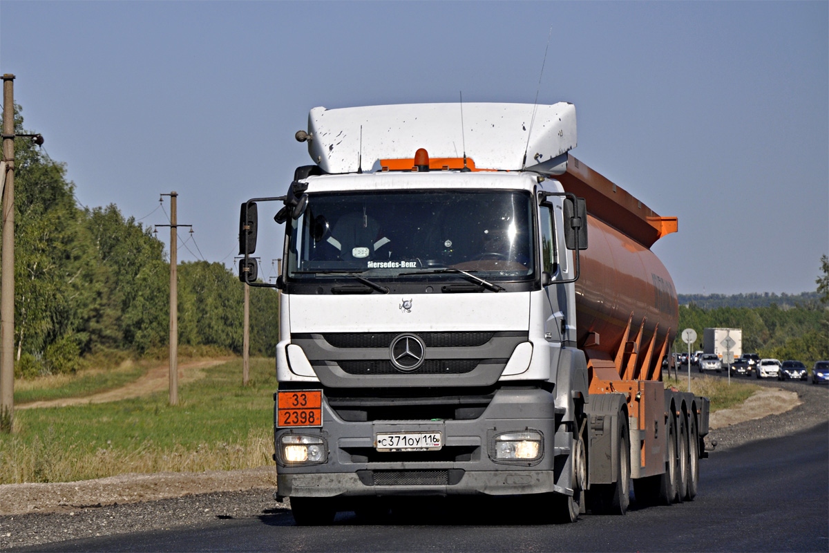 Татарстан, № С 371 ОУ 116 — Mercedes-Benz Axor 1835 [Z9M]