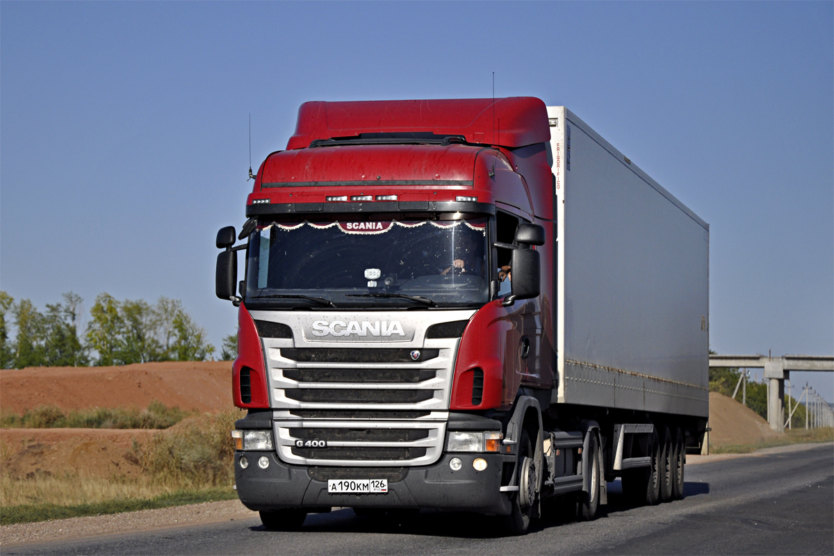 Ставропольский край, № А 190 КМ 126 — Scania ('2009) G400