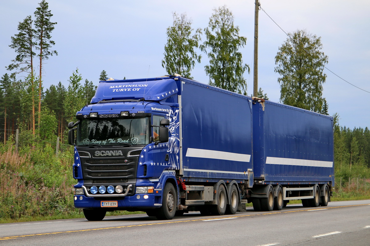 Финляндия, № TYT-239 — Scania ('2009-2011, общая модель)
