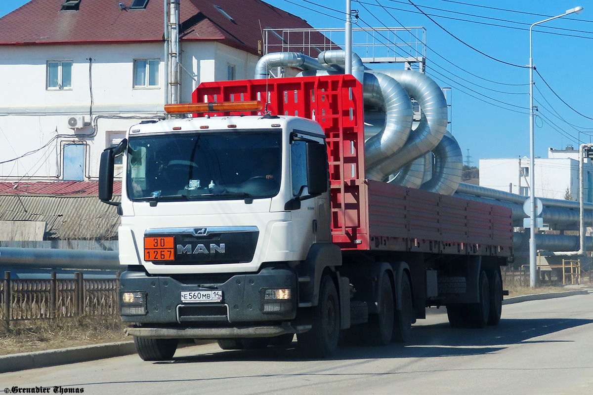 Саха (Якутия), № Е 560 МВ 14 — MAN TGS 33.440