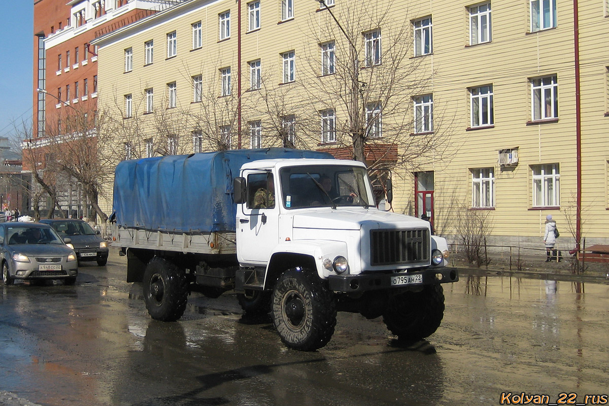Алтайский край, № О 795 АН 22 — ГАЗ-3308 «Садко»