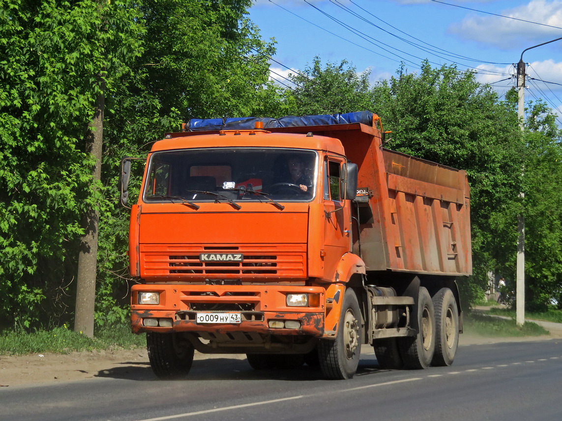 Кировская область, № О 009 НУ 43 — КамАЗ-6520-06 [65200F]