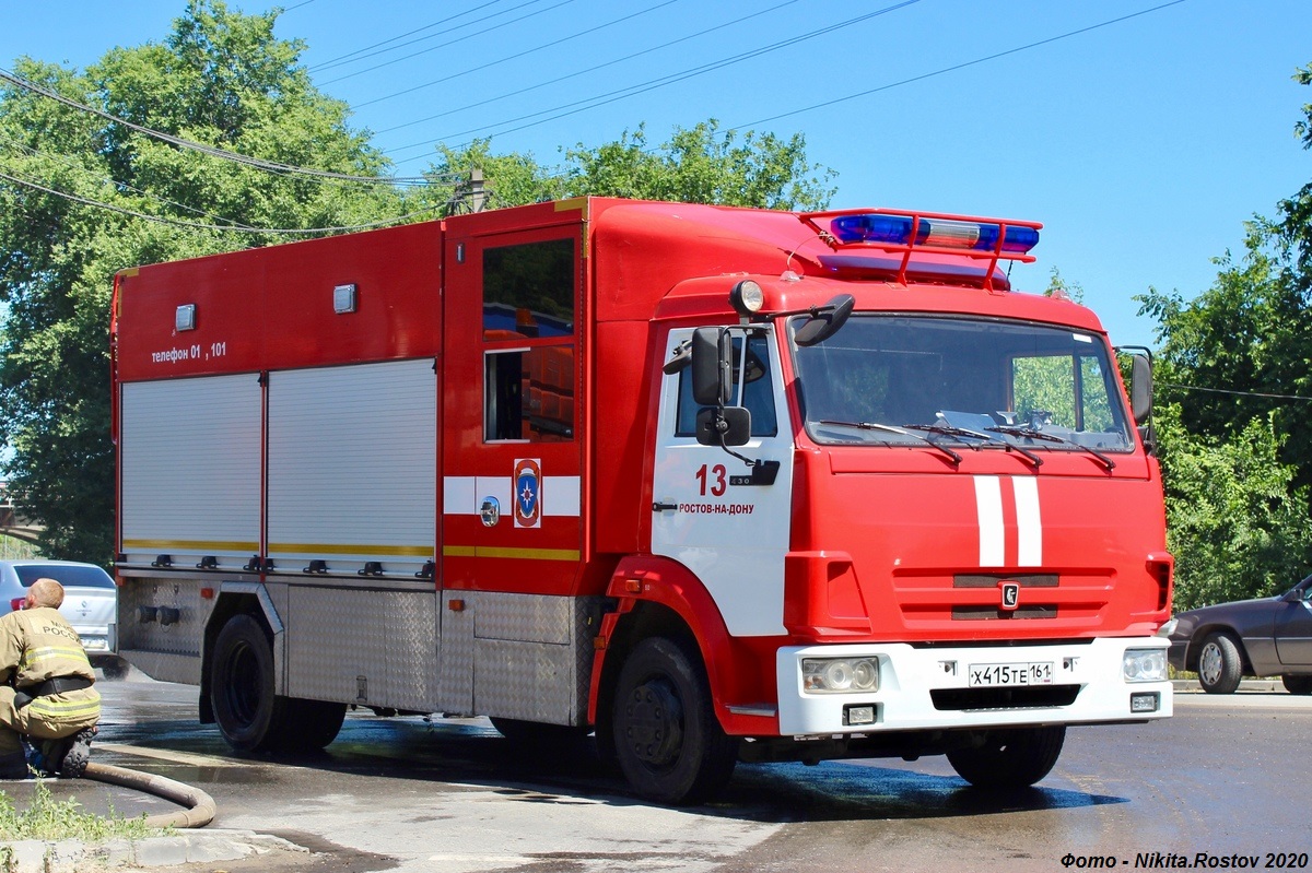 Ростовская область, № Х 415 ТЕ 161 — КамАЗ-4308-H3(99)